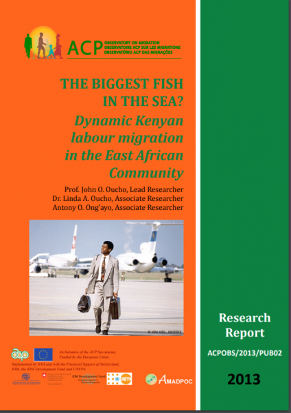 THE BIGGEST FISH IN THE SEA? Dynamic Kenyan labour migration in the East African Community